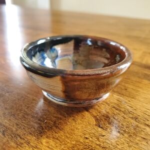 Handmade Pottery Bowl Multi Color
